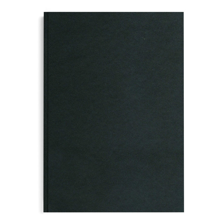 A5 Portrait Sketchbook | 140gsm White Cartridge, 46 Leaves | Casebound Black Cover