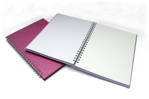 Posh Project Books 150gsm Interleaved with Lined Writing Paper 48 Leaves