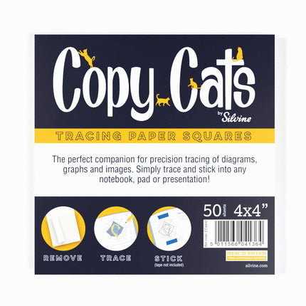 Copycats by Silvine Tracing Paper Squares