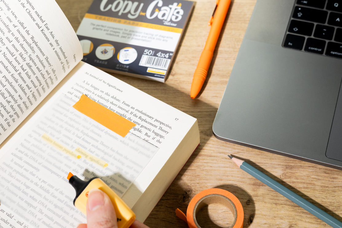 Copycats by Silvine Tracing Paper Squares