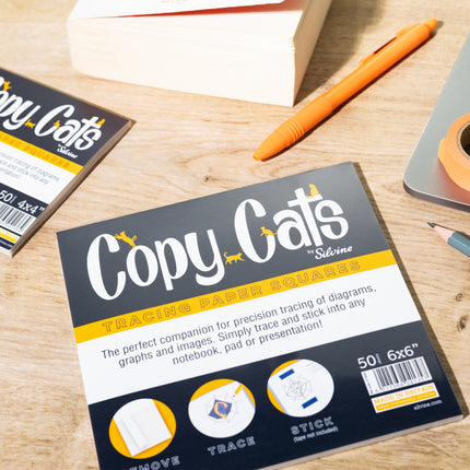 Copycats by Silvine Tracing Paper Squares