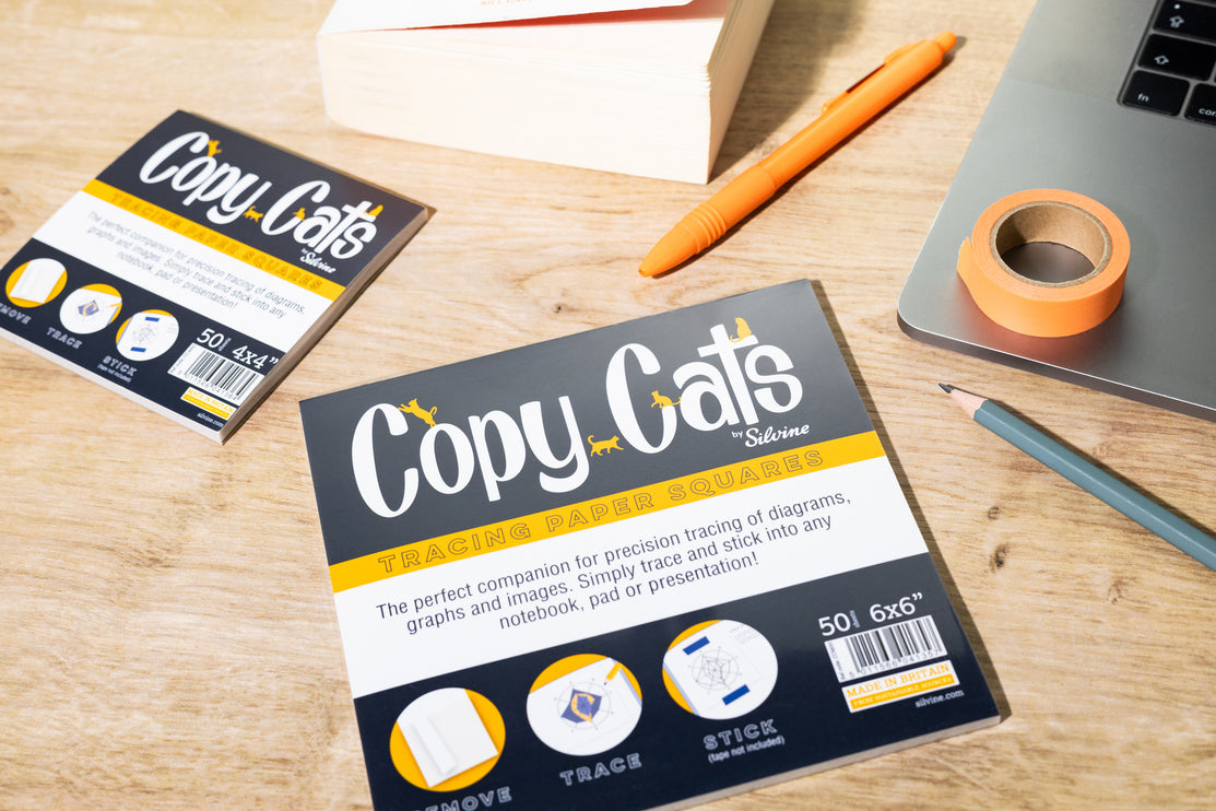 Copycats by Silvine Tracing Paper Squares
