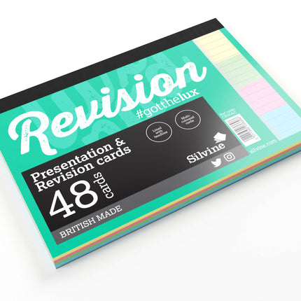 Luxpad by Silvine Revision A6 Flash Cards