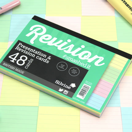 Luxpad by Silvine Revision A6 Flash Cards