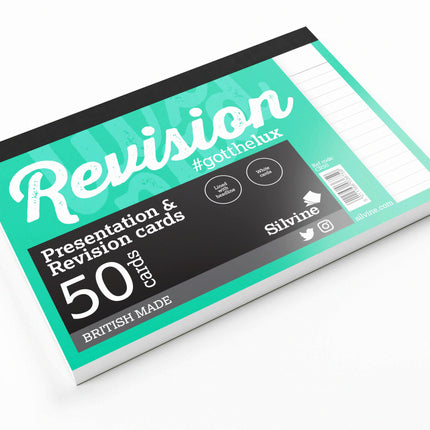 Luxpad by Silvine Revision A6 Flash Cards