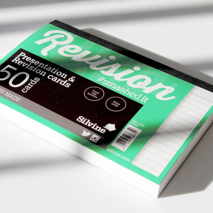 Luxpad by Silvine Revision A6 Flash Cards