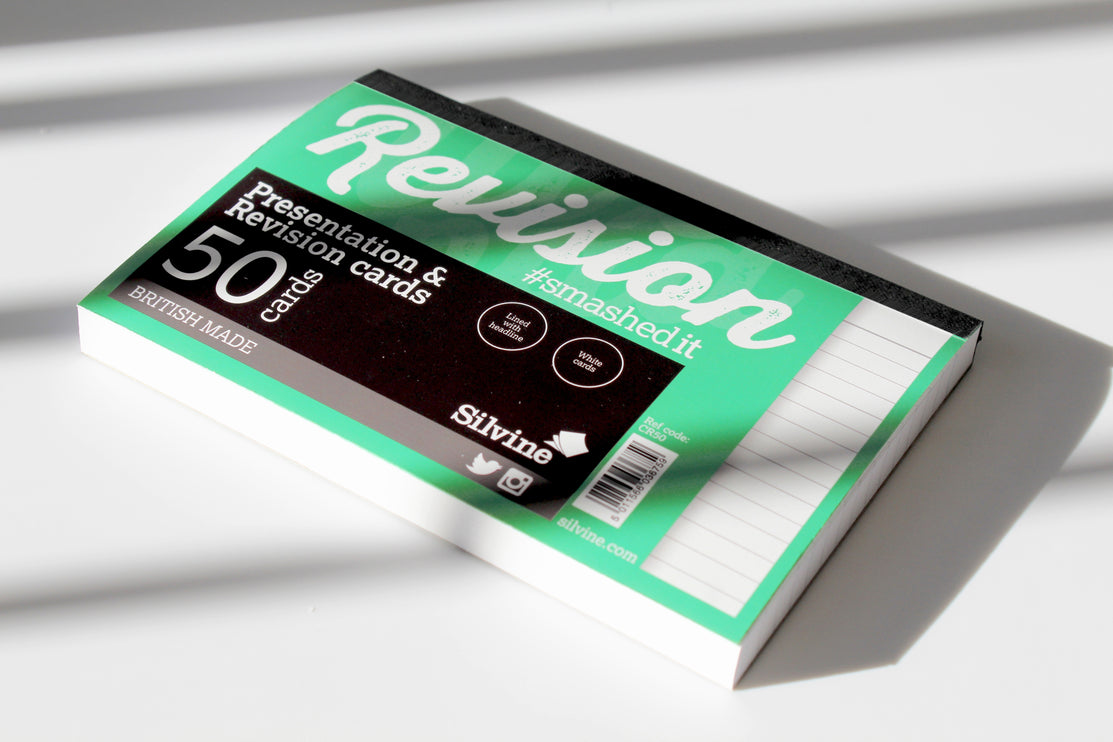 Luxpad by Silvine Revision A6 Flash Cards