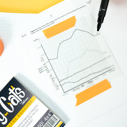 Copycats by Silvine Tracing Paper Squares