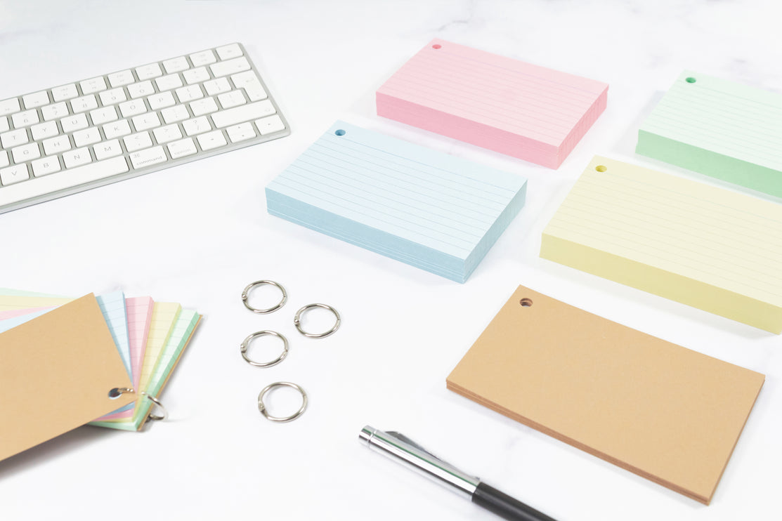 Luxpad by Silvine 5x3 Study Card DIY Kit