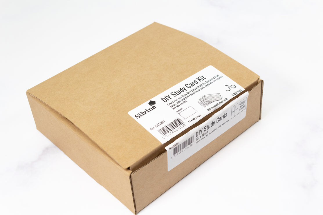 Luxpad by Silvine 5x3 Study Card DIY Kit