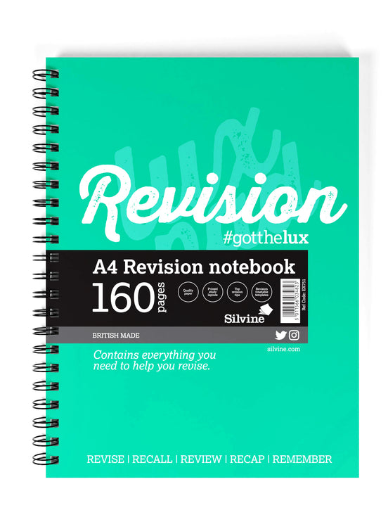 Luxpad by Silvine Revision Notebook