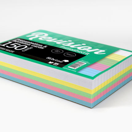 Luxpad by Silvine Revision A6 Flash Cards