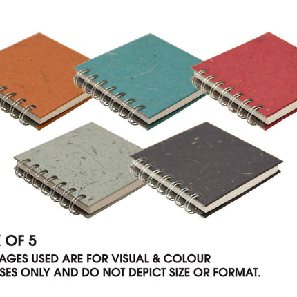 8x8 Posh Thick Display Book Black 270gsm Paper 25 Leaves (Pack of 5)