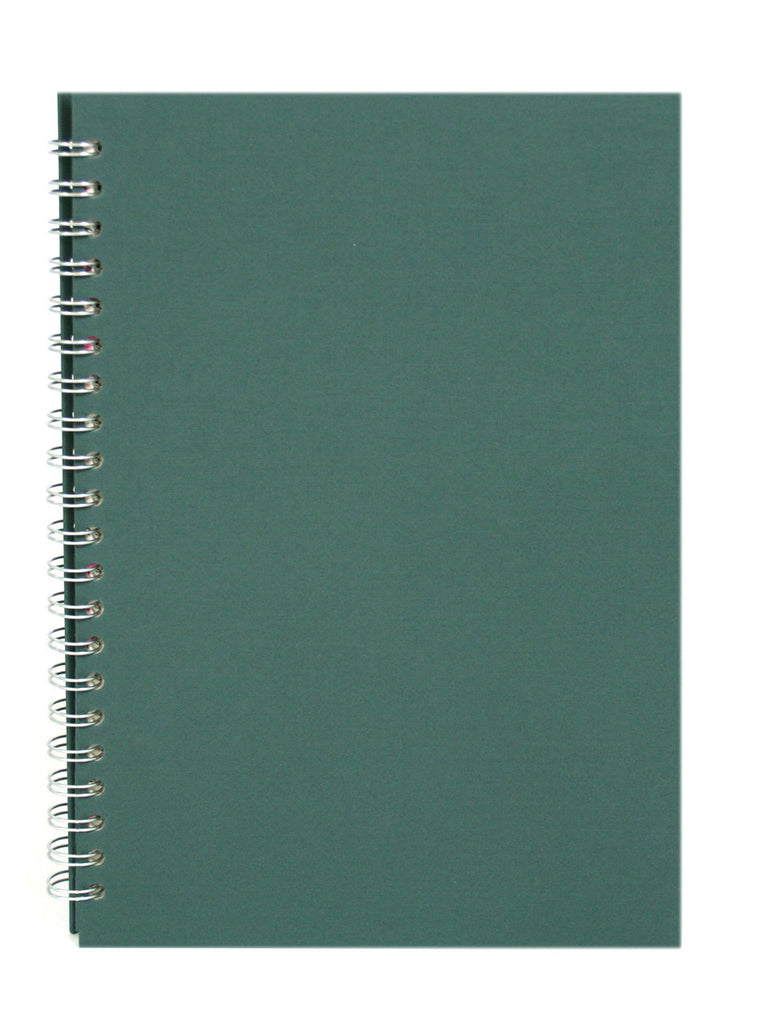 Pink Pig A4 Watercolour Book - 270gsm Acid-Free Paper, 25 Leaves, Spiral Bound, Made In Britain, Black Cover
