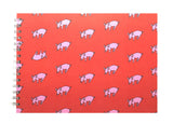 Patterned - Rooster Red/63