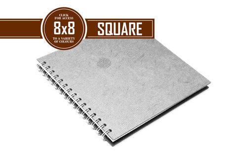 8x8 Classic Patterned Fat White 150gsm Cartridge Paper 70 Leaves