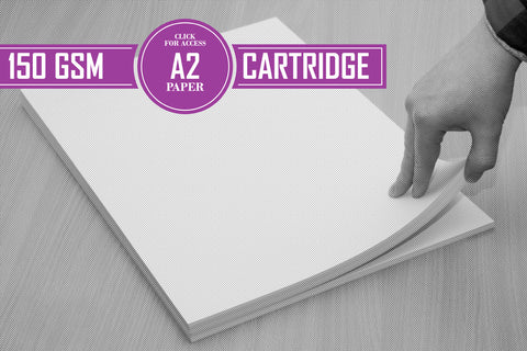 A2 150gsm Cartridge Paper (Pack of 200 Sheets)