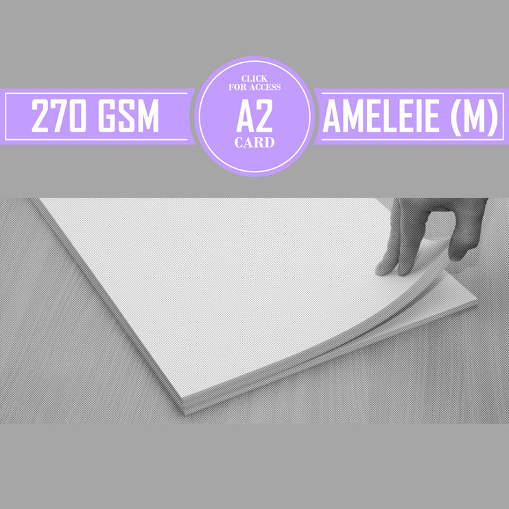 A2 300gsm Matte Ameleie Watercolour Paper (Pack of 10 Sheets)