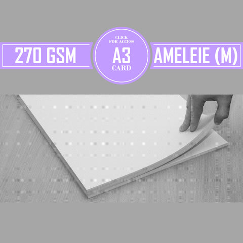 A3 300gsm Matte Ameleie Watercolour Paper (Pack of 10 Sheets)
