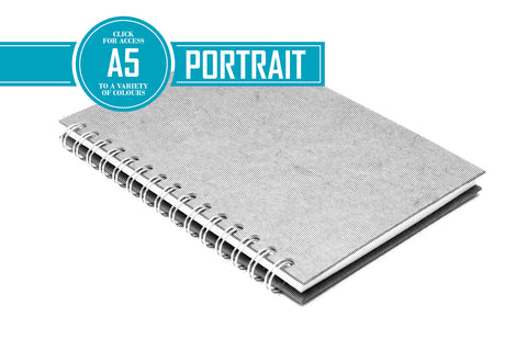 A5 Posh Black 150gsm Cartridge Paper 35 Leaves Portrait (Pack of 5)